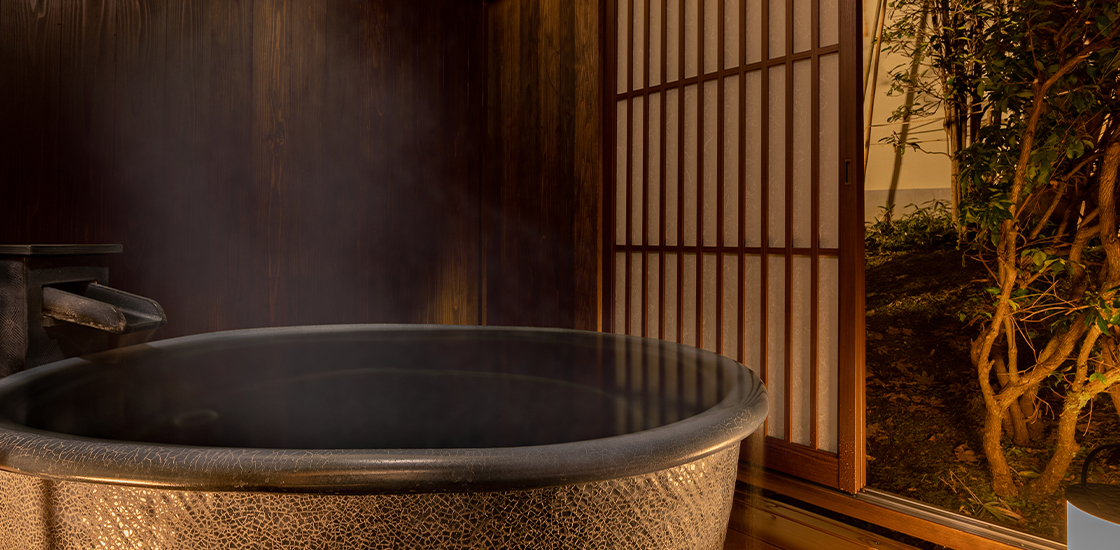 茶寮露天風呂付客室プレミアム